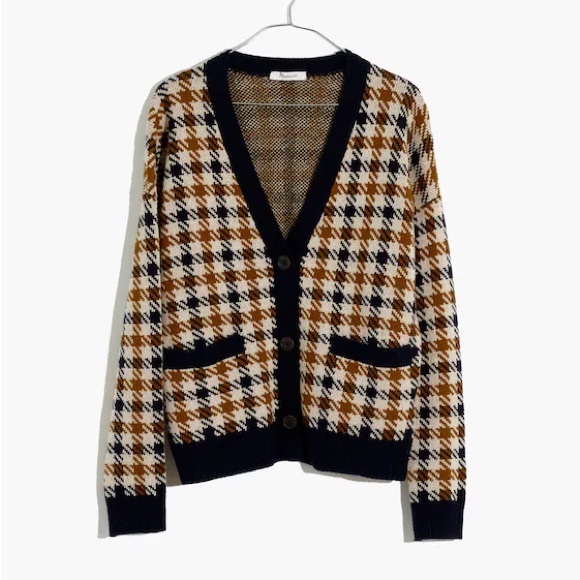 Madewell Sweaters - Madewell Plaid Belgrade Shrunken Cardigan
Sweater